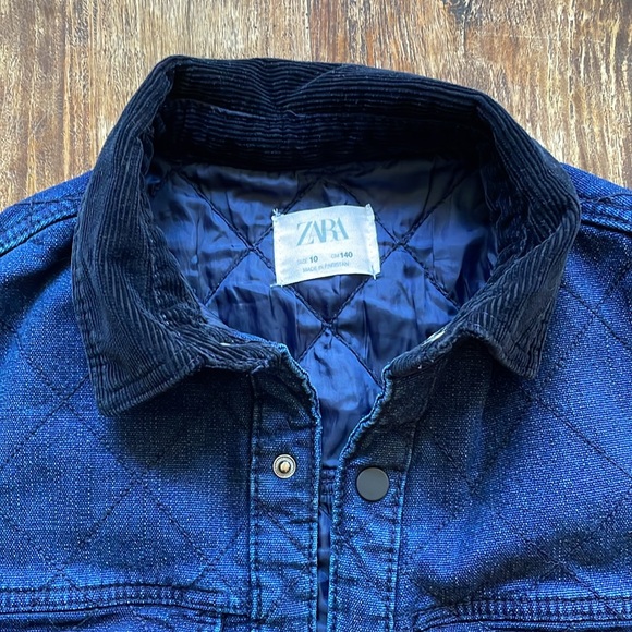 Zara boys quilted barn jacket - Picture 2 of 5